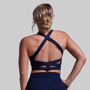 Born Primitive Balance Sports Bra (BP Navy) Size MediumMedium